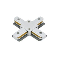 Соединитель X-образный 1-фазный Oledim 7771170 OT514 белый