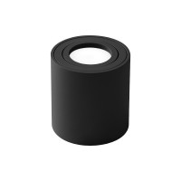 Cветильник точечный накладной MANHATTAN-R GU10 IP20 круг черный Violux ( 340106 )