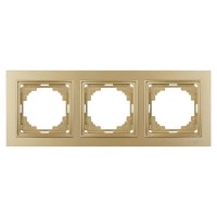 Рамка Nilson Thor золото 3-на ( 27150093 )