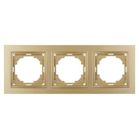 Рамка Nilson Thor золото 3-на ( 27150093 )
