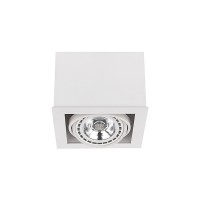 Точечный светильник Nowodvorski 9497 Box GU10, ES111 1x15W IP20 Белый
