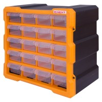 Пластиковий органайзер E.Next e.toolbox.pro.18 20-секційний 267х157х262мм (t011018)