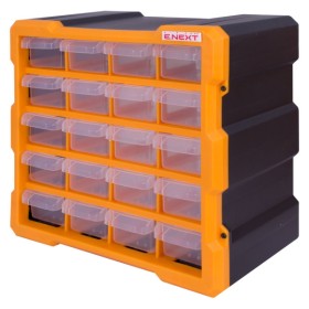 Пластиковый органайзер E.Next e.toolbox.pro.18 20-секционный 267х157х262мм (t011018)