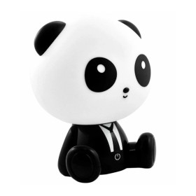 Настольная лампа с аккумулятором Goldlux 327215 Panda LED 1x2.5W 3000K 59Lm IP20 черная