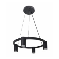 Люстра Goldlux 326195 Paris GU10 4x12W IP20 Черная