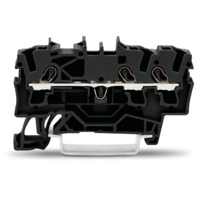 Клемма Wago 2002-1305 Topjob S 2,5мм² (черная)