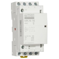 Модульный контактор Аско-Укрем MK-N 4P 16A 4NO (A0040030026)
