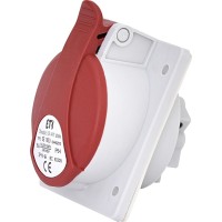 Вбудований силовий роз'єм ETI 004482078 EE-1653 IP54 (16A 400V 3P+N+PE)
