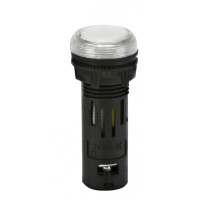 Сигнальная лампа LED ETI ECLI-16-240A-W 240В AC Ø16мм белая матовая (4771611)