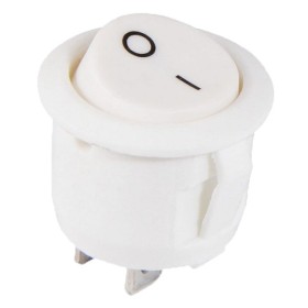 Переключатель TNSy KCD1-5-101 W/W круглый белый (TNSy5500716)