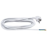 Вилка з дротом Delux (90015489) ПВС 4.7м 3х1мм²