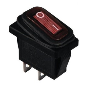 Переключатель TNSy KCD3-101W R/B IP54 красный (TNSy5500844)