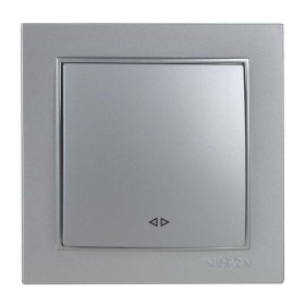 Вимикач Nilson Thor срібло 1кл проміжний ( 27131010 )