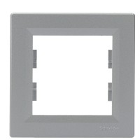 Рамка одинарная алюминий Asfora, EPH5800161
