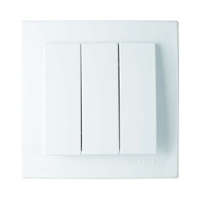 Вимикач Nilson Touran білий 3кл (24111066)