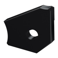 Заглушка Lumines для типа Н с отверстием чёрный