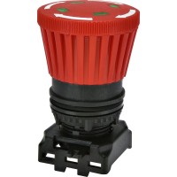 Кнопка-модуль грибок Eti EGM-MI-T з індикацією червона (4771613)