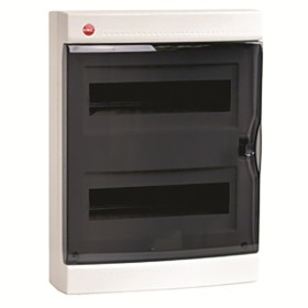 Щит настінний 24 мод. з дверцятами RAL9001 Ram Base, DKC