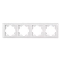 Рамка 4-місна TNSy Latina біла (TNSy5000057)