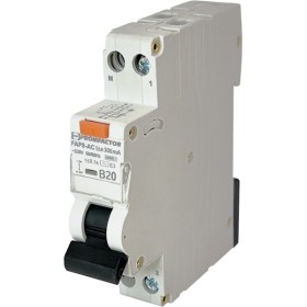 Автомат захисного відключення Promfactor FAP8-AC «B» 20А/0,3A 1P+N 6кА (FAP08B20300AC)