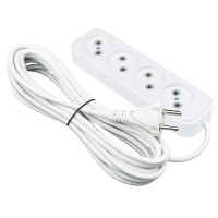 Удлинитель PIN 4р 3м 2х0,75 без заземления ( 804030 )