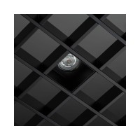 Точковий світильник для стелі Грильято Imperium Light 721186.05.05 Griliato GU10/GU5.3 1x50W IP20 Чорний