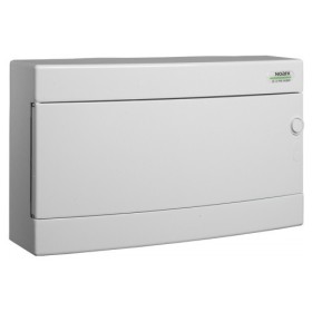 Модульний щиток NOARK PNS 18W білі дверцята 18м IP40 (101506)