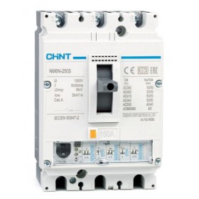 Силовой автомат Chint NM8N-250S EN 160 3P