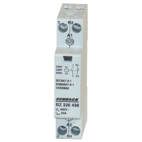 Модульний контактор Schrack BZ326438 230В AC 1НО+1НЗ 20А
