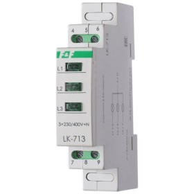 Сигнальна лампа F&F LK-713G 3х400/230В+N