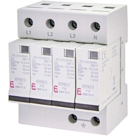 Ограничитель перенапряжения ETI 002442917 ETITEC V T12 280/12.5 (4+0) RC