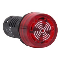 Звуковой сигнализатор Chint ND16-22FS АС/DC 24В Ø22mm красный (593394)