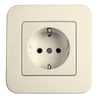 Розетка кремовый VIKO Rollina