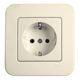Розетка кремовий VIKO Rollina