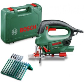 Лобзик Bosch Universal PST 800 PEL Compact с набором из 10 пилок (06033A0101)
