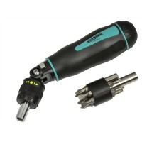 Позиційна викрутка-тримач з набором біт Whirlpower 96-4414 (23318) 1/4" (14шт)