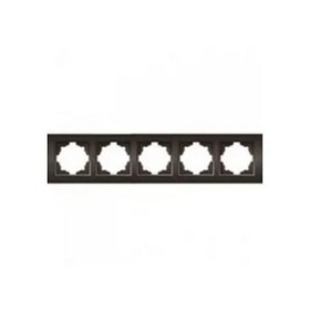 Рамка ELBI ZENA Silverline черный металлик 5-я