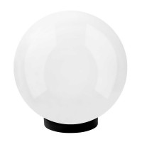 Светильник садово-парковый Violux SFERA 300мм белый 60W Е27 IP44 ( 500140 )