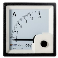 Амперметр прямого включения Аско-Укрем 10А АС 72х72мм (A-72-6) (A0190010060)