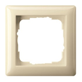 Рамка одномісна Gira Standard 55 кремова (021101)