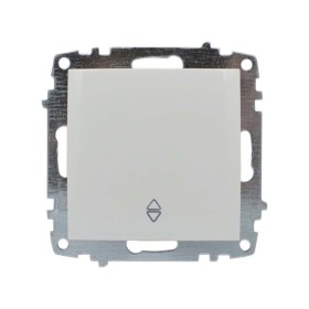 Выключатель ELBI ZENA белый 1кл проходной без рамки ( 609-010200-209 )