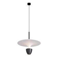 Підвісний світильник, люстра Kloodi PE-NIMBA300 6W+6W 3K WH/BK LED 2x12W 3000К 1100Lm IP20