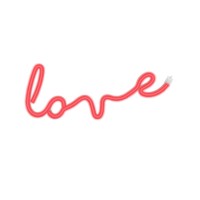 Бра, настенный светильник Goldlux 327116 Neon Love LED 1x3W IP20 белый