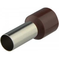 Накінечник Аско-Укрем НТ 35,0-18 ізольований коричневий 100шт (A0060010037)