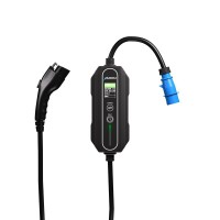 Однофазна зарядна станція для електромобіля Ampera Smart AS100 32A Type 2 кабель 5м