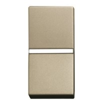 Кнопковий вимикач ABB Zenit 2CLA210470N1901 N2104.7 CV 1М (шампань)