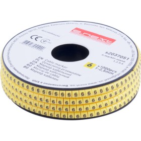 Кабельний маркер E.Next e.marker.stand.1.2.5.6 1-2,5 кв.мм 6 1000шт (s2037051)