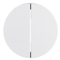 Клавіші для 2-клавішного вимикача полярна білизна Berker Rx