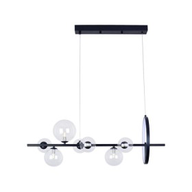 Подвесной светильник, люстра Goldlux 331113 Hybrid G9+LED 7+1x15W+6W 4000K 2300Lm IP20 черный