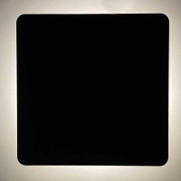 Светильник настенный Violux DALLAS 12W 4200K 1260Lm IP65 черный ( 500410 )